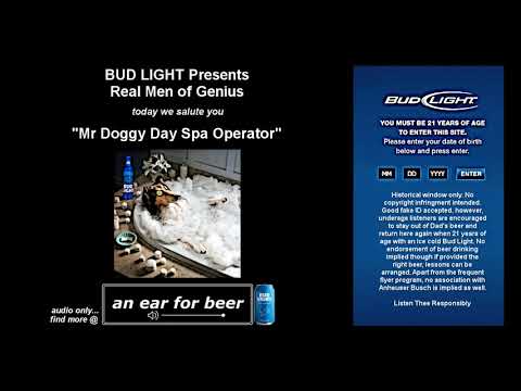 犬にスパをやらせた男を、国はヒーローと呼んだ / BUD LIGHT「DOGGY DAY SPA OPERATOR」