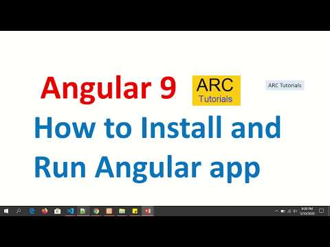 Angular 9 Tutorial For Beginners 3 Install Angular CLI and Run Angular App