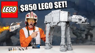 LEGO STAR WARS UCS AT-AT - Most Expensive LEGO Set! Is it Worth $850?