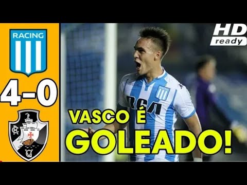 Racing 4 X 0 Vasco - Melhores momentos (COMPLETO)