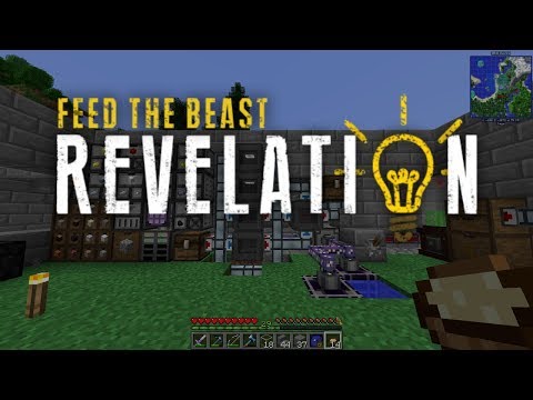 FTB Revelation on FTB One #8 - First ME Network and AE2 Storage (Modded Minecraft 1.12.2)