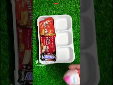 Chocolate & Orange Pie, Snickers Chocolate, Kinder Joy, Snacks & Apple Fruit Lunch Box Ideas 😘 😋