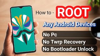 New Rooting Method for All Android Devices|| (Without Unlocking Bootloader) || 💯 Working trick😉
