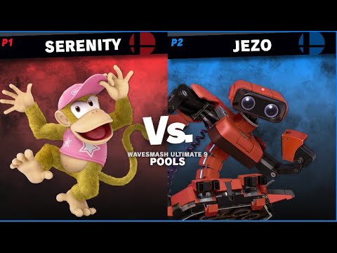 Wavesmash Ultimate 9, Singles, Pools, Serenity vs Jezo