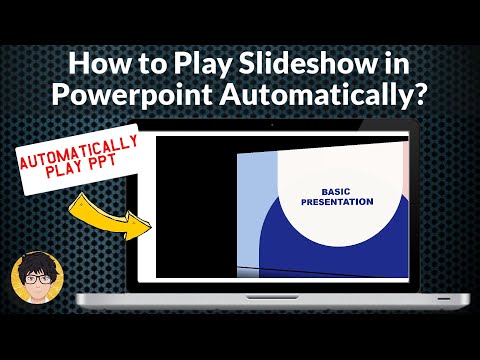How to play slideshow in power point automatically | Create a self-running presentation