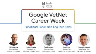 VetNet Career Week 2021 Functional Paths for Veterans and MilSpouses: Tech+