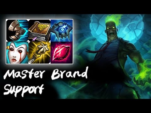 Master Brand Support v.s Maokai | How to support | Korea High Elo Replays