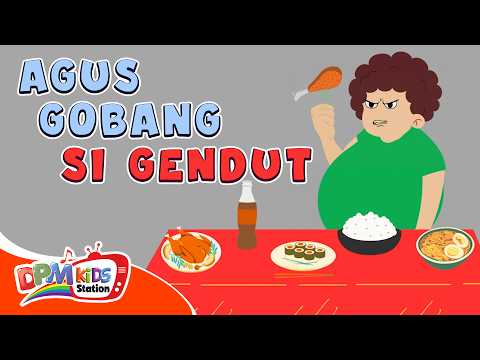 AGUS GOBANG - SI GENDUT | NDUT NDU NDUT SI GENDUT ANAK PALING NAKAL | ANIMASI LAGU ANAK INDONESIA