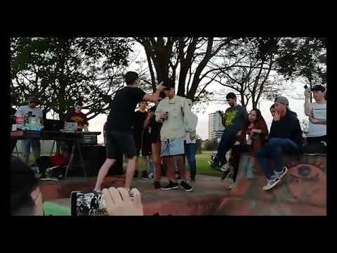 TEGA vs VERDHUGO - RIÑA DE RAPERS - ENCARNACION