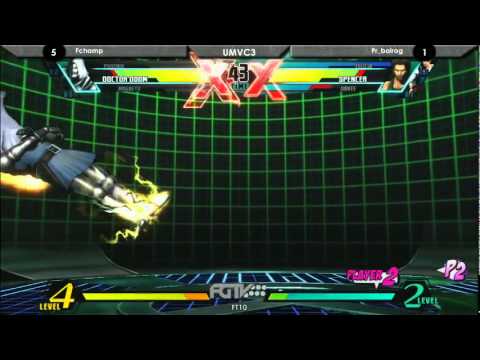 FGTVLive UMvC3 (4/24/12) Sessions - Filipino Champ vs. PR Balrog FT10
