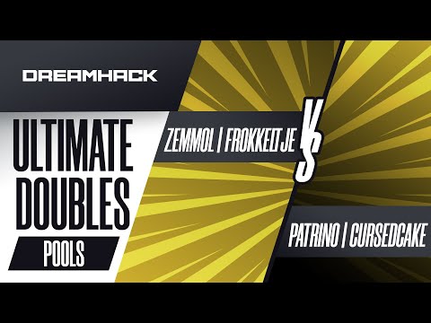 Zemmol/Frokkeltje vs Patrino/Cursedcake - Ultimate Doubles Pools - DreamHack Rotterdam