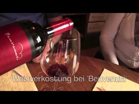 Mit Josip Boljuncic, Pinistria, Köln, im Weingut Benvenuti in Istrien