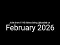 All Complete Joke Show 1910 Videos Uploaded On February 2026 Proper Version Reuploaded