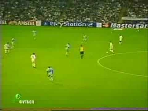 Anderlecht vs Real Madrid - Raul Superb Gol
