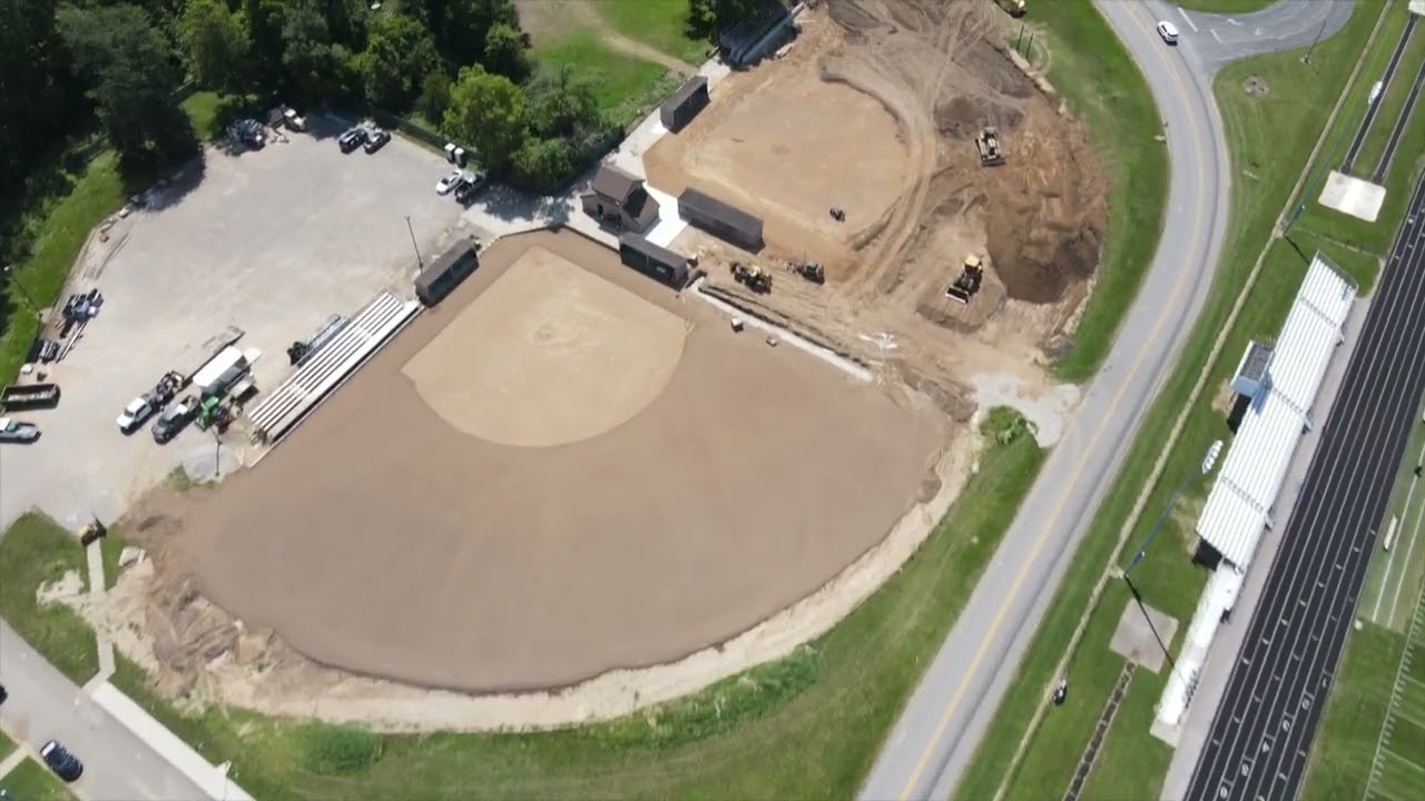 Concord High School softball field project | Summer 2024