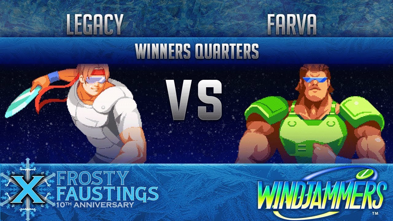 FFX - Windjammers WINNERS QUARTERS - Legacy (Miller, Biaggi) vs Farva (Wessel) - YouTube