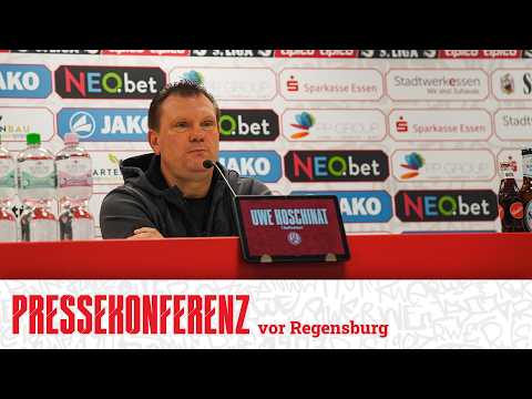 Press conference ahead of SSV Jahn Regensburg | Matchday 24 | #immerRWEiter #nurderrwe
