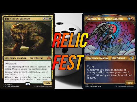 Relic Fest Round 7 Table 1 - Gitrog VS Balmor - MTG EDH Duel Commander Cartes Magic