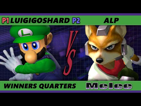 S@X 407 Online Winners Quarters - LuigigoShard (Luigi) Vs. ALP (Fox) Smash Melee - SSBM