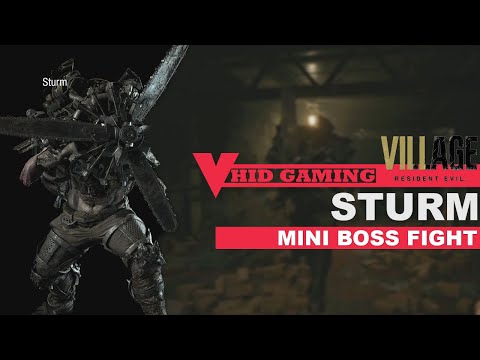 Sturm Mini Boss Fight - Resident Evil Village Hardcore Mode