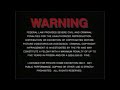 New Line Home Entertainment Warning Screen 1991 1997