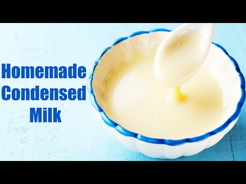 How to Make Condensed Milk at Home | Homemade Condensed Milk Recipe Without Milk Powder