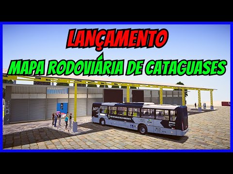 ????Gameplay Novo Mod Mapa Rodoviária de Cataguases | Proton Bus Simulator | Mods | PBSU | PBS