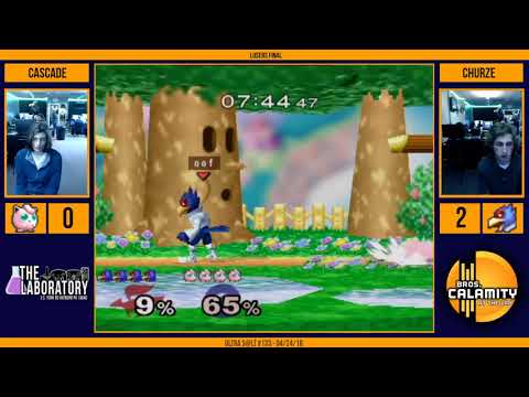 Ultra S@LT #133 | Cascade (Puff) vs churze (Falco) - Losers Finals - Melee