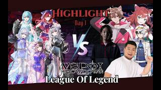 [VSPO SHOWDOWN] LOL Day 1 Highlights #ぶいすぽっ #vspo #vspoclips #highlights #vspo_showdown  #vtuber