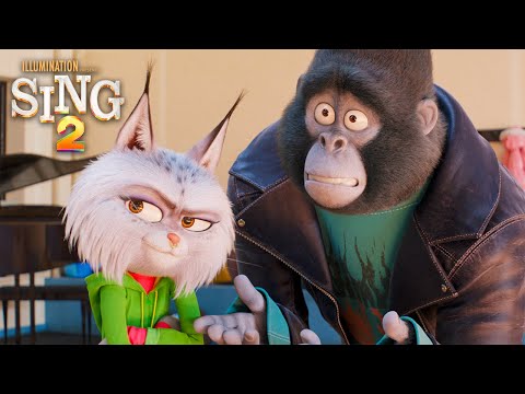 Johnny learns how to DANCE! 🪩 Sing 2 (2022) | Animal Friends