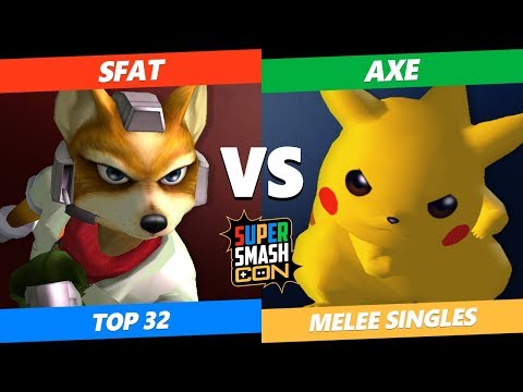 SSC 2019 SSBM - SFAT (Fox) Vs. Axe (Pikachu) Smash Melee Tournament Losers Top 32