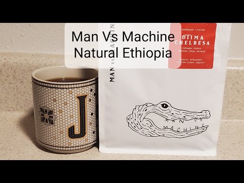 Man vs Machine Coffee Review (Munich, Germany)- Natural Ethiopia Dima Chelbesa