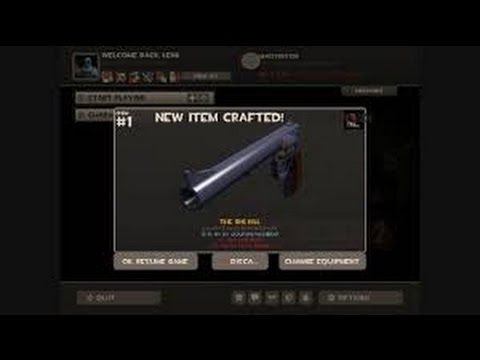 [TF2] trying to craft the big kill (you can't craft it)