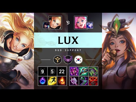 Lux Support vs Seraphine: Legendary - KR Master Patch 14.16