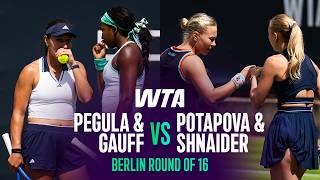 Download lagu Pegula/Gauff vs. Potapova/Shnaider | 2026 Berlin Round of 16 | WTA Match Highlights mp3 Download lagu Pegula/Gauff vs. Potapova/Shnaider | 2026 Berlin Round of 16 | WTA Match Highlights mp3
