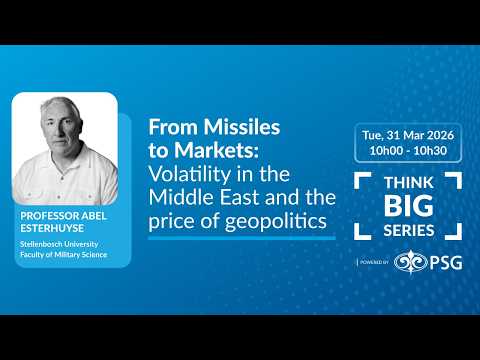 Webinar cover: From Missiles to Markets: Volatility in the Middle East and the price of geopolitics