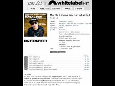 Mad Mic, Calibuz Wax ft. Sabac Red - No good (A-Bomb Remix)