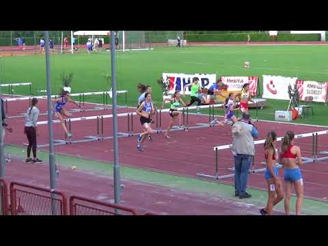 80m prepone [Ž], FINALE, II. skupina - Pojedinačno PH za mlađe kadete i kadetkinje 2018