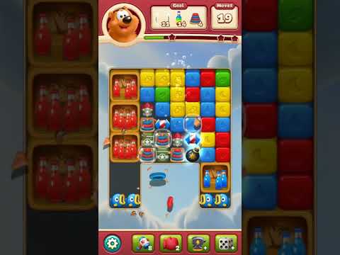 Toon Blast Level 2956 No Boosters