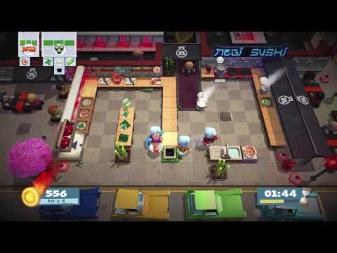 Overcooked!2 Story 1-3  Marcelito, Cinta Starunna Score 1512