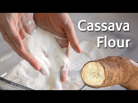 How to make Cassava Flour (step by step)