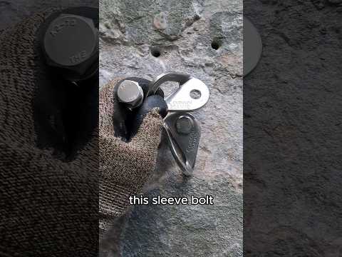 BREAK TEST: THE 304 stainless steel A2 sleeve bolt anchor with Camnal hanger