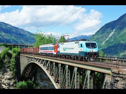 Neue Angertalschluchtbrücke - erste Fahrt