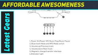 Tnfeeon Open Ear Headphones: Waterproof Music Powerhouse!