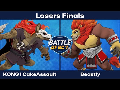 KONG | CakeAssault (Forsburn) vs Beastly (Zetterburn) - Losers Finals - RoA 2 | BoBC7