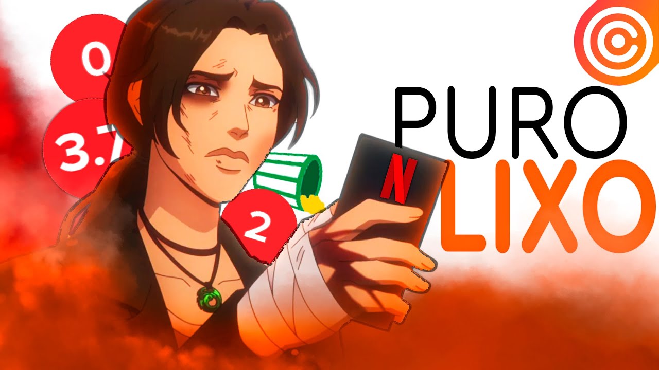 NOVA série de Tomb Raider da Netflix é uma PORCARIA LACRADORA