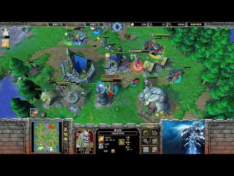 【一激动冲泉水】魔兽争霸大帝解说 Foggy vs Chaemiko CH