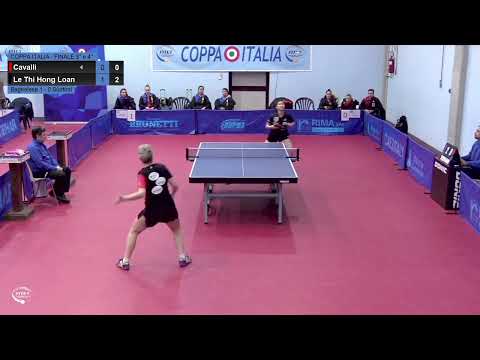 Cavalli-Le Thi Hong Loan (Bagnolese-Südtirol) | Finale 3/4 Coppa Italia F 2023