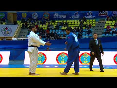 EL SHEHABY ￼ EGY  ABDURAKHMONOV MUKHAMADMUROD TJK ￼    Grand Prix Astana 2014  Round 2 +100