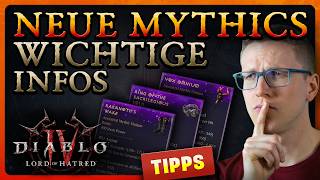 So kommst du an MYTHISCHE ITEMS: Beste Methode & Crafting erklärt